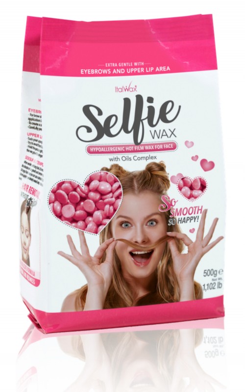 Воск горячий гранулы (пленочный) Selfie 500гр.