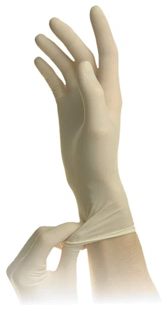 Перчатки хирургические латексные не стерильные р.9 инд. упак