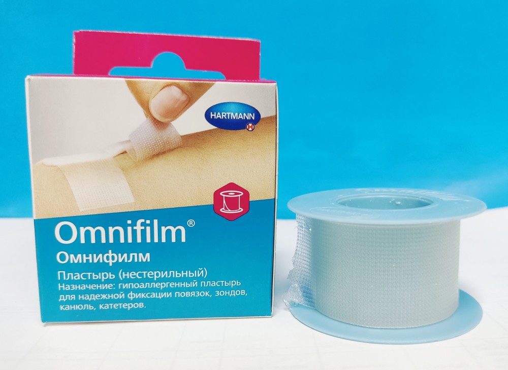 Пластырь катуш.2,5*5м OMNIFILM прозрачный