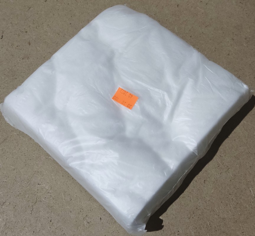 Полотенце (салфетка) 20х20 пл.40 пачка бел №100
