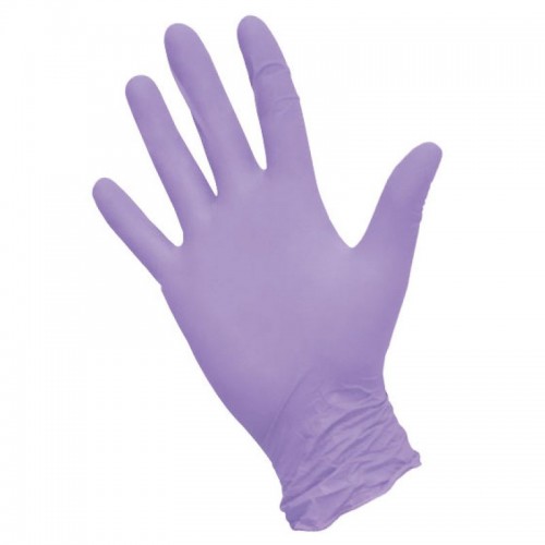 Перчатки нитриловые Nitrile(NitriMAX) р.S фиолетовый №50