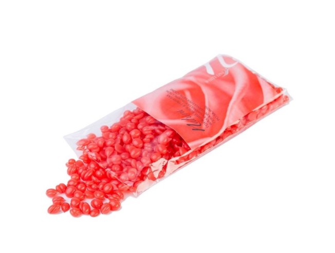 Воск горячий гранулы (пленочный) Роза ITALWAX 100гр.