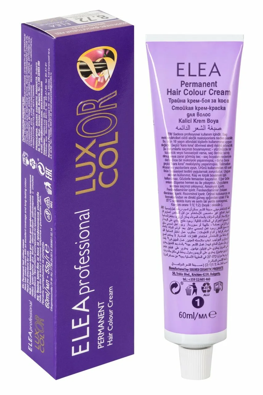 Каталог ELEA PROFESSIONAL LUXOR COLOR