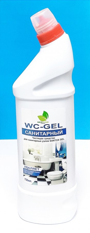 Чистящее средство для сан.узлов WC-gel санитарный 750 мл.
