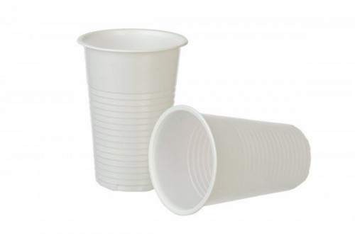 Стакан 200 мл БЕЛЫЙ одноразовый д\холодного № 100