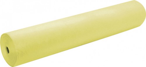 Простыня однораз. шир.80см.х200см в рулоне желтый №100