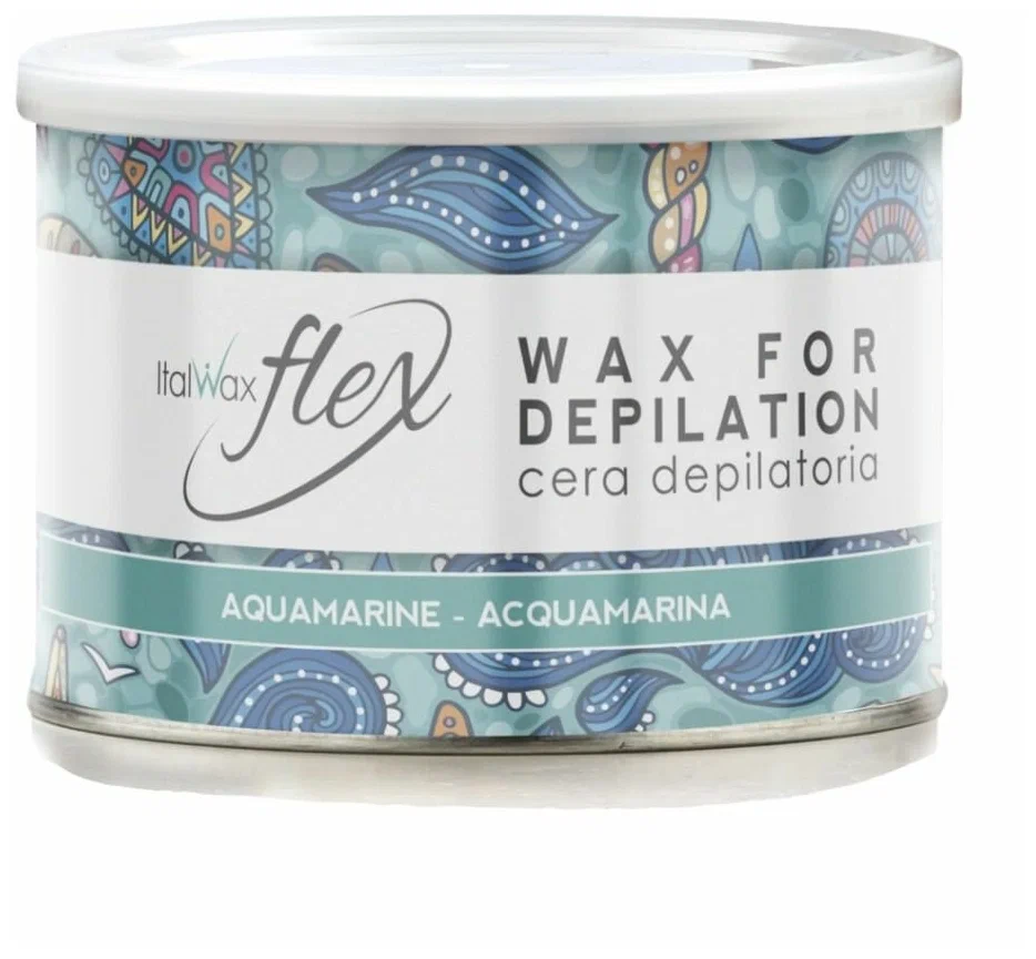 Воск 400мл. в банке Аквамарин ITALWAX