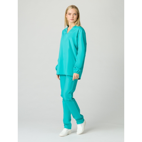 Костюм для массажа р.М-48 бирюзовый 120 den