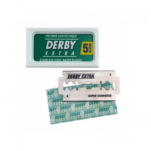 Лезвие двойные DERBY EXTRA упаковка 100 шт NISHMAN