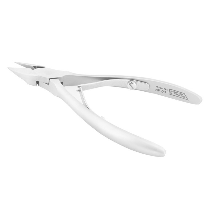 Кусачки Nippon Nippers для педикюра NP-09 лезвие (15 мм) двойная пружина