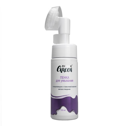 Пенка для умывания с ниацинамидом и гликолевой кислотой мягкое очищение 150 мл.DGP
