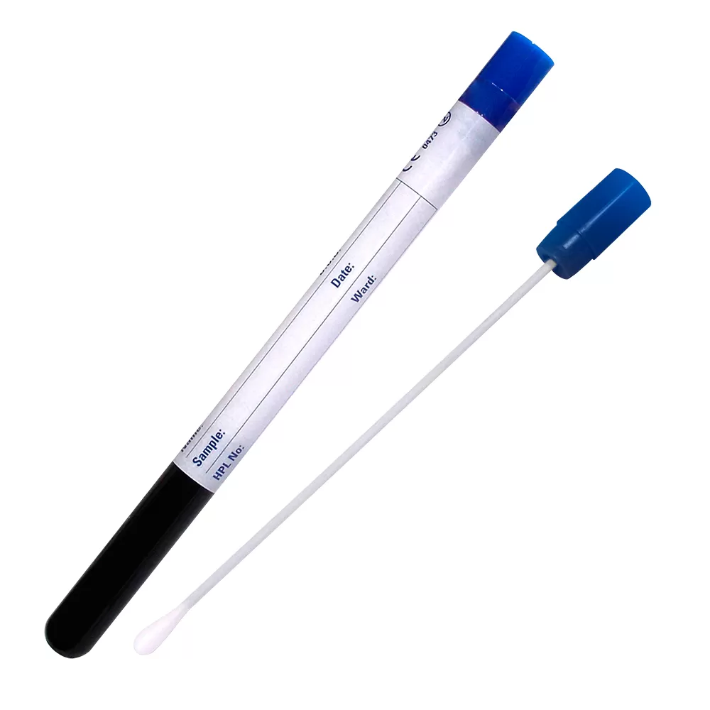 Зонд-тампон в пробирке с транспортной средой Amies и углем