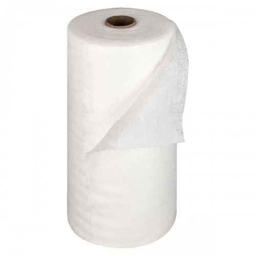 Полотенце (салфетка) 20х30 В РОЛИКЕ бел.№100 тиснение "ЕЛКА"