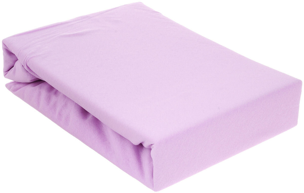 Простыня н\ст 2м х140см. розовая