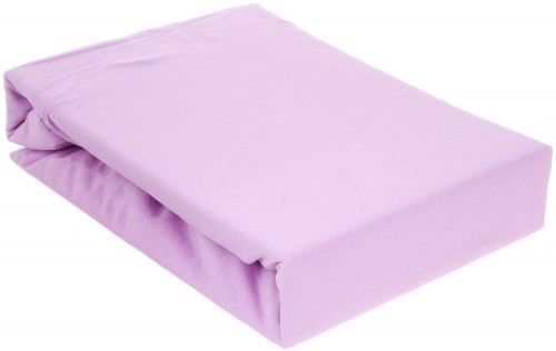 Простыня н\ст 2м х140см. розовая