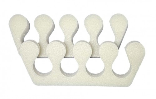 Разделители д\пальцев БЕЛЫЕ фигурные № 20